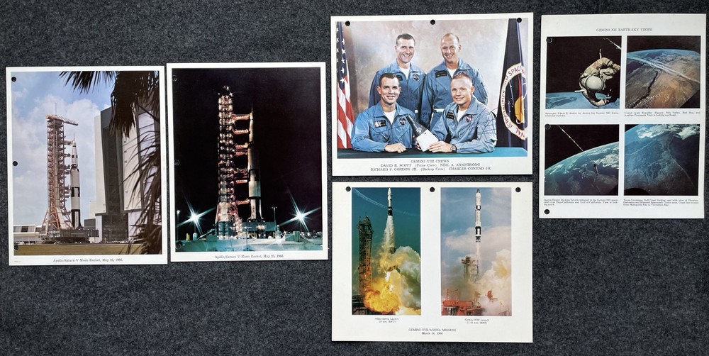 Apollo & Gemini Programs – Off-set Litho Prints - NASA Space Exploration (5)