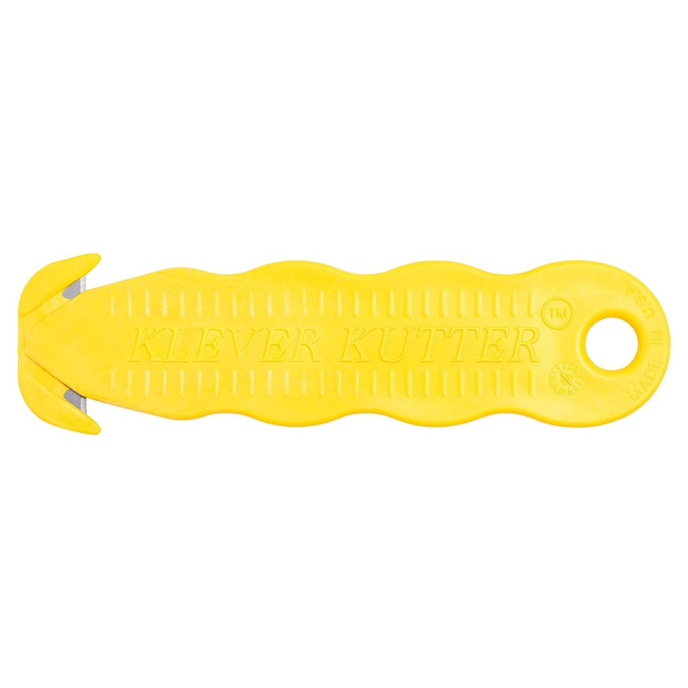 Box Cutter, Klever Kutter, 100/Pack Yellow