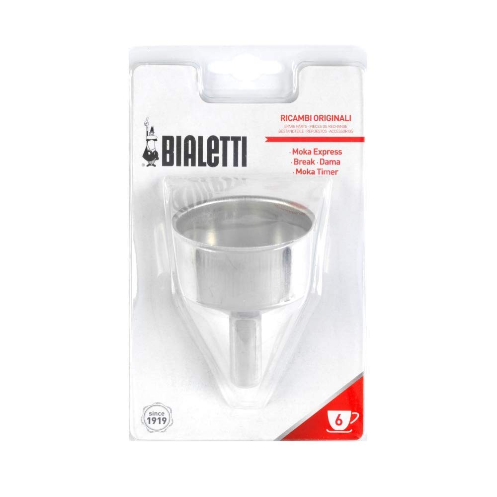 6877 Moka Express 6Cup Replacement Funnel for Espresso Machine