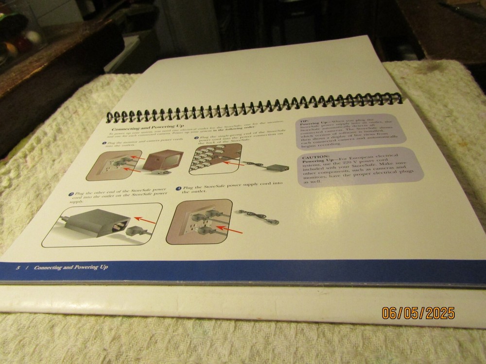 GE SECURITY STORESAFE Quick Start Guide CD Recorder Deck 2004