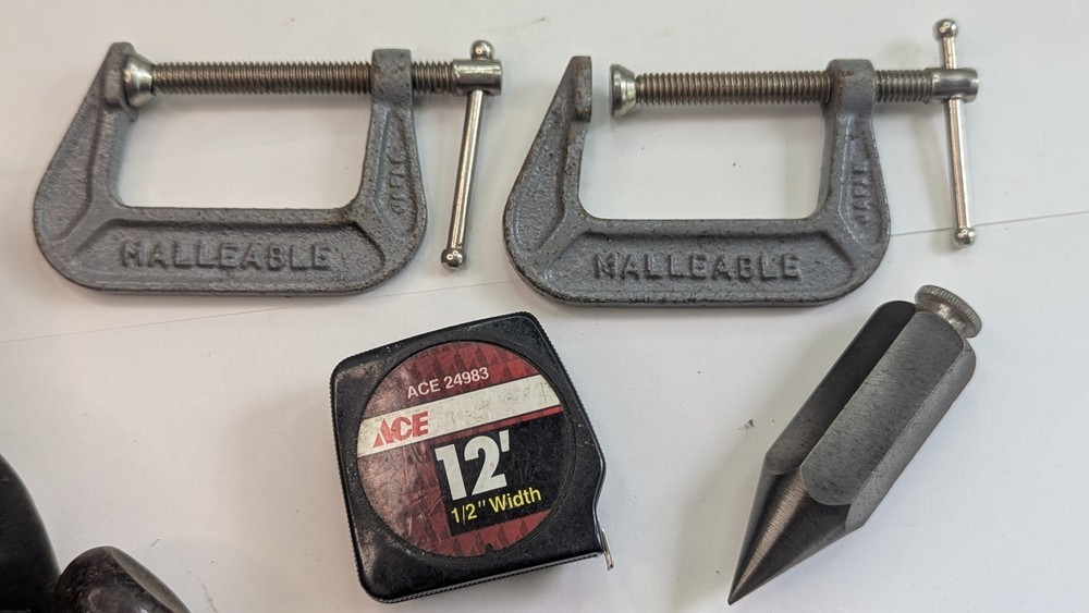 Small group of woodworking tools