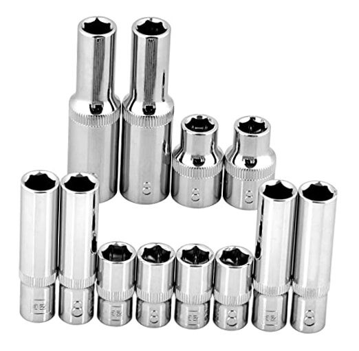 8mm Socket 12 Pack (Multi-Type)