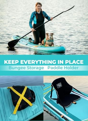 11'6"/11'/10' Inflatable Paddle Board with Complete Accessories, Versatile