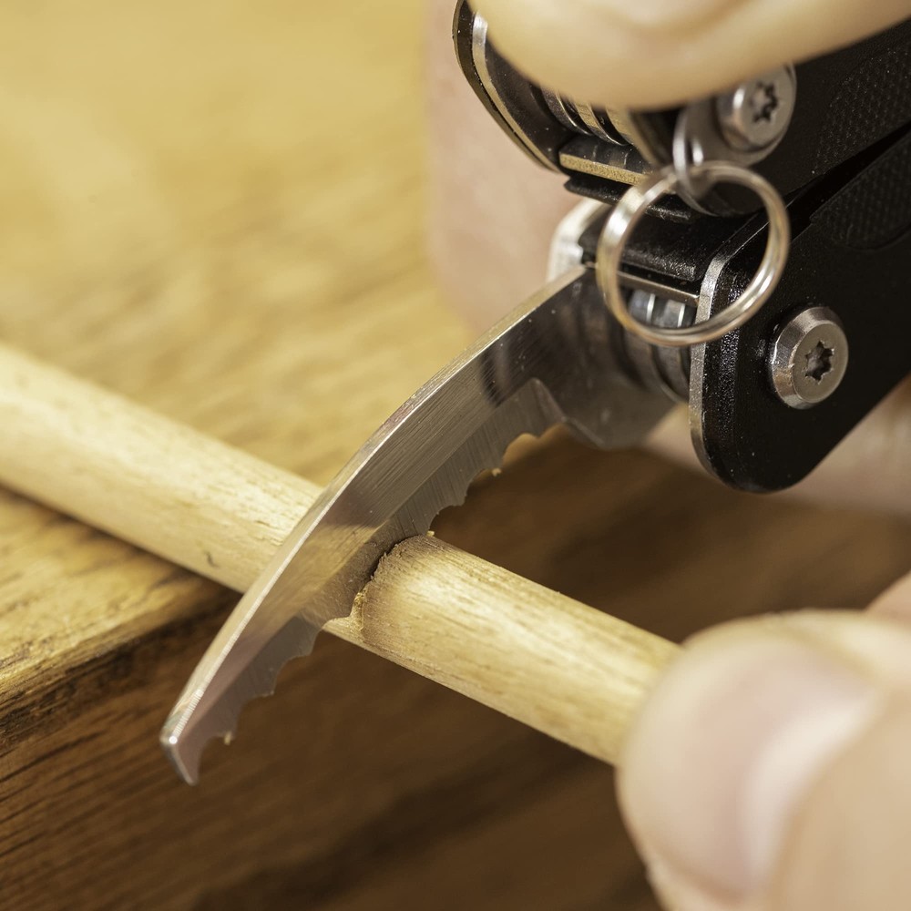 SMITH'S 51261 3IN 12-1 MULTITOOL AND HARD CASE BLACK