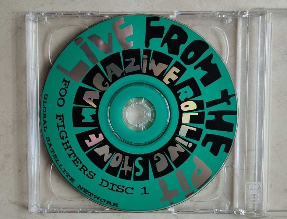 Foo fighters - from the pit 2 cds original silver pressed + radio sheet