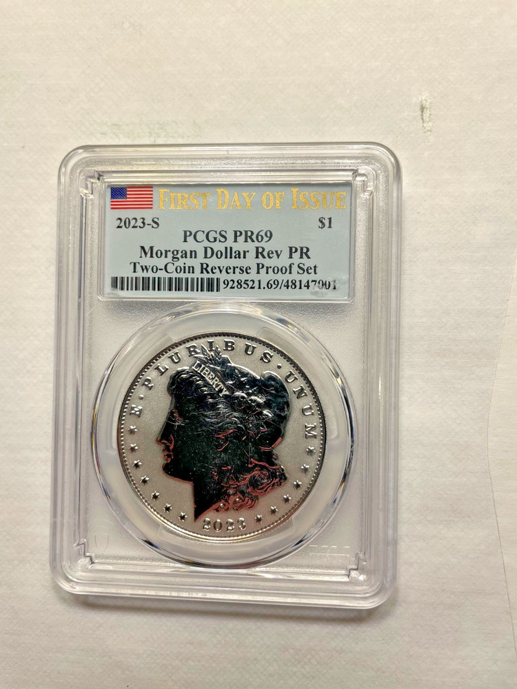 2023-S Morgan Dollar $1 Reverse Proof PCGS PR69