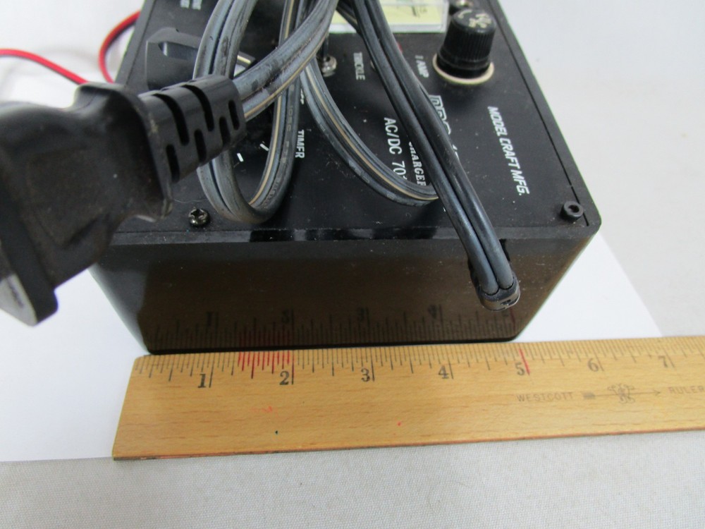 MODEL CRAFT MFG Pro-Tech Super Charger RC #701 Input & Current Adjust Trickle