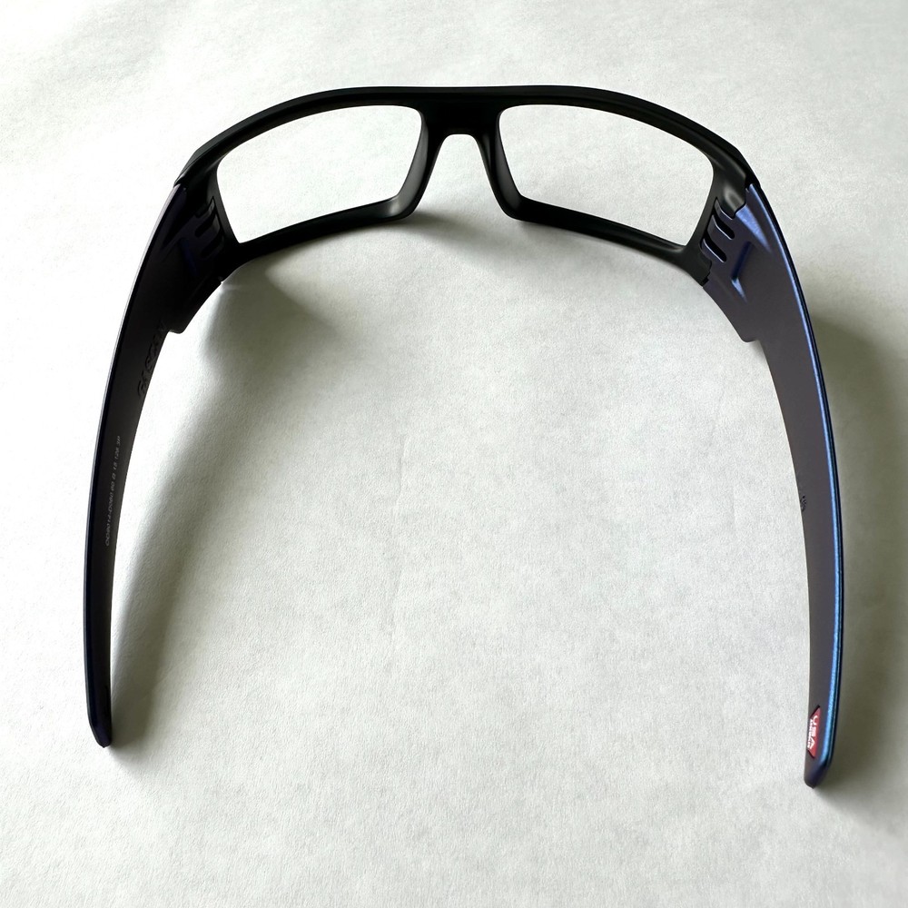 Oakley Gascan Matte Black Blue Ear Stems Replacement Frame Only Authentic OO9014