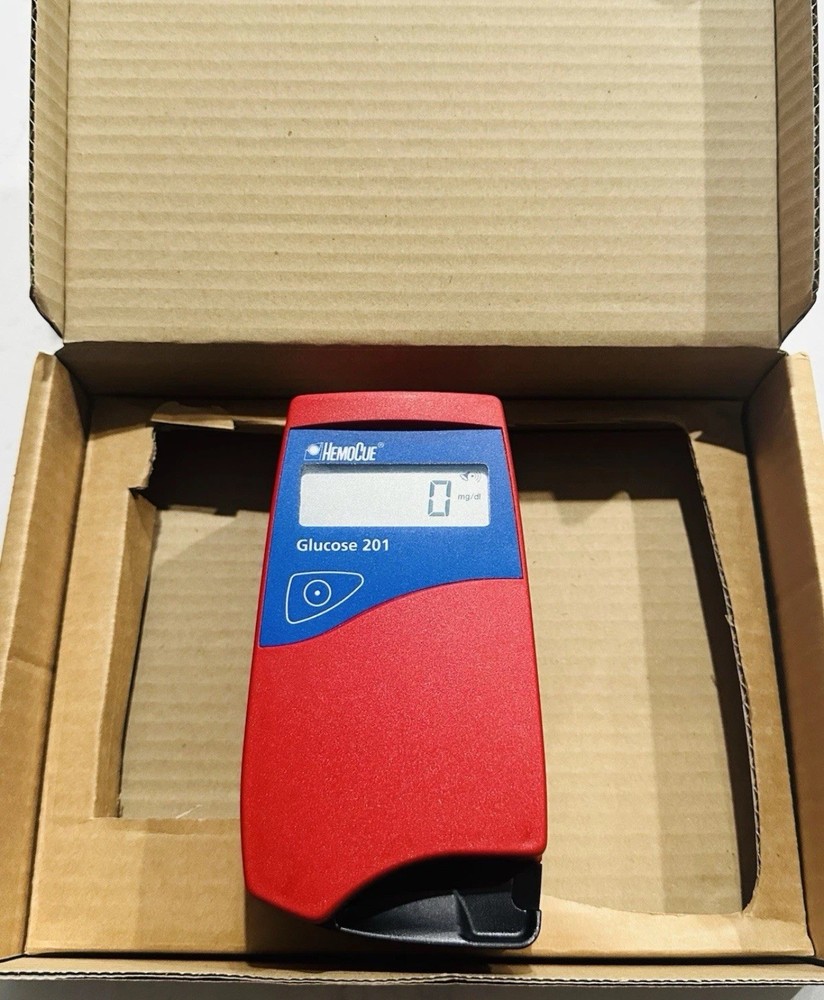 HEMOCUE Glucose 201 Analyzer with AC Adapter