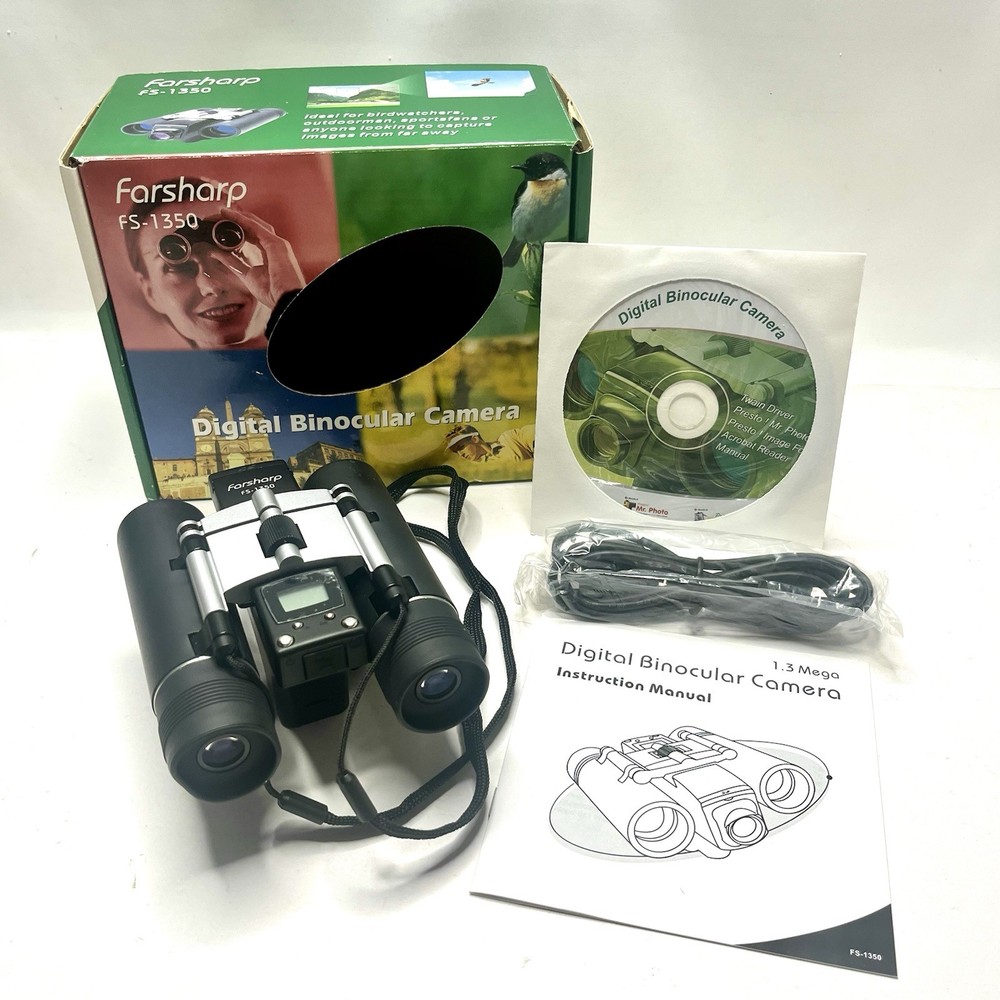 Farsharp Digital Binocular Video Camera *TESTED* FS-1350 - Built In Camera