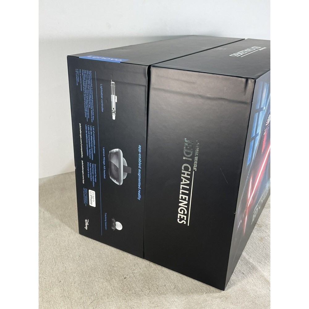 Star Wars Jedi Challenges AR Headset w/ Lightsaber Controller & Tracking Book