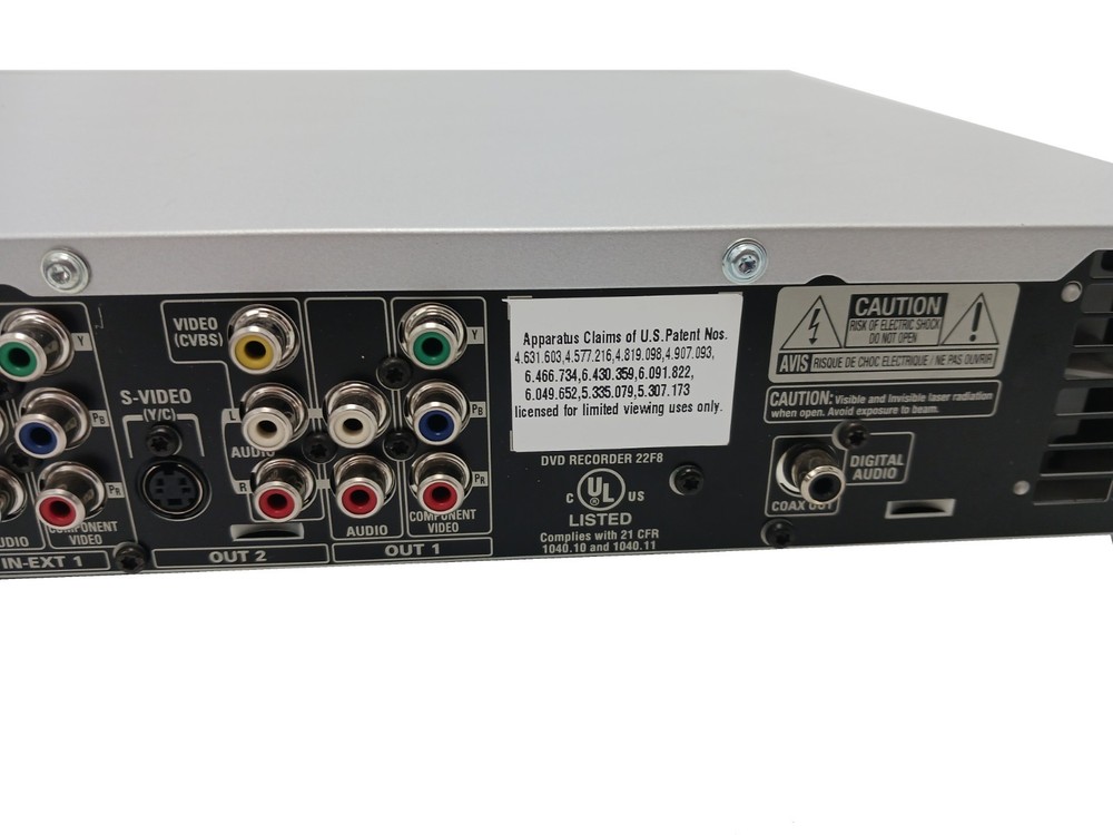 Philips DVDR615 DVD Player Recorder - WORKS