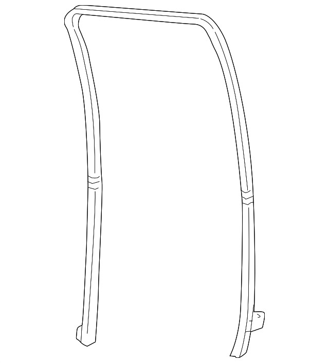 Genuine Ford Window Channel DC3Z-2625766-A