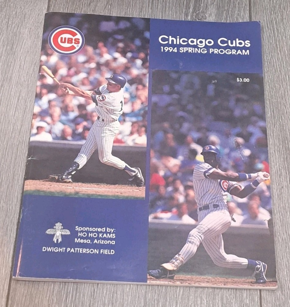 1994 Chicago Cubs Spring Program