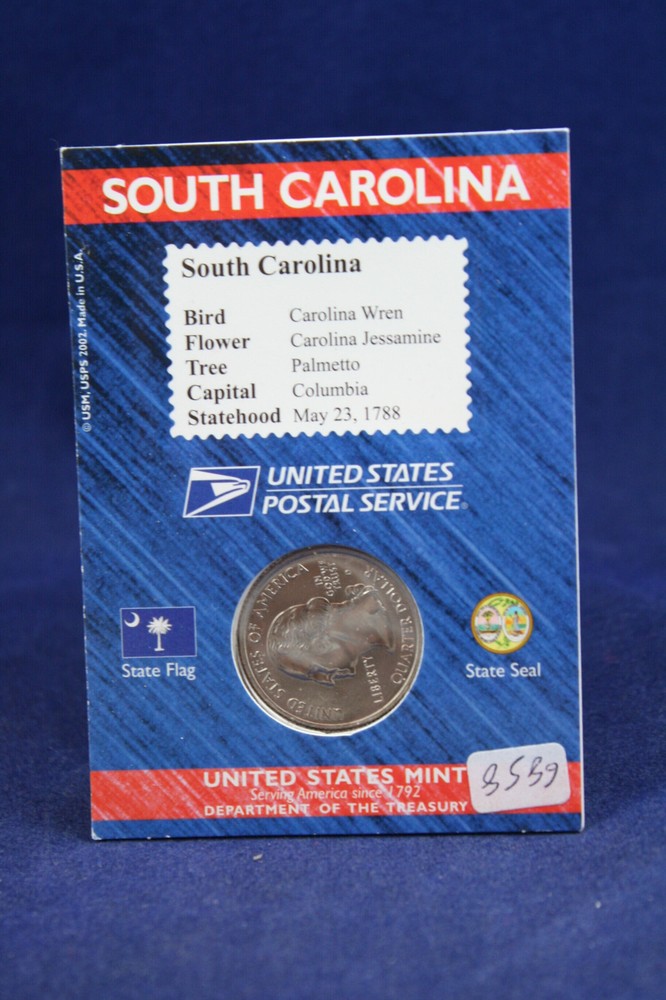 2000 STATE QUARTER and Stamp Set