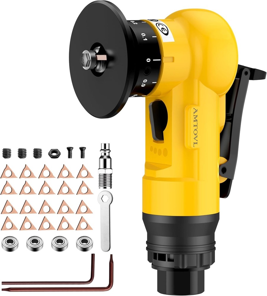 Pneumatic Chamfering Tool - Mini Air Chamfer Tool with 10 C-Angle