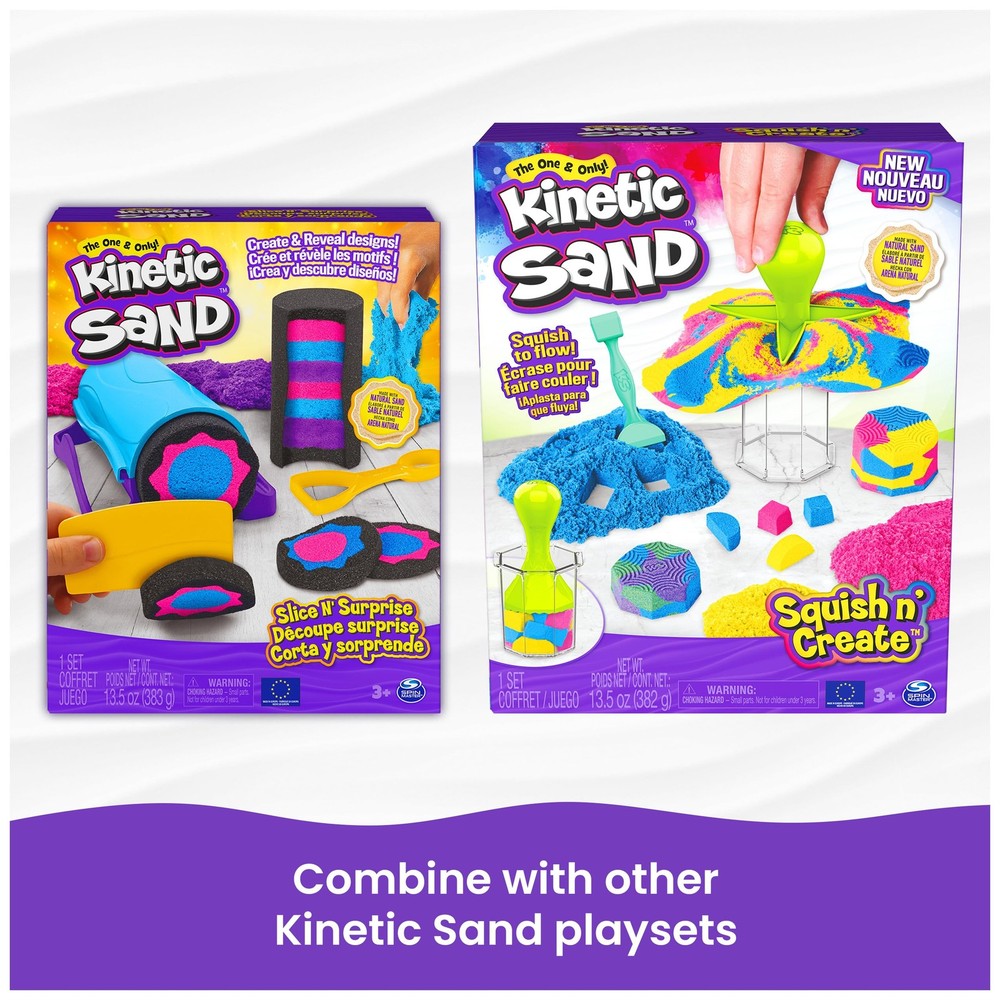 , Castle Containers 10-Color Moldable Play Sand Pack for Easter Basket Stuffe...