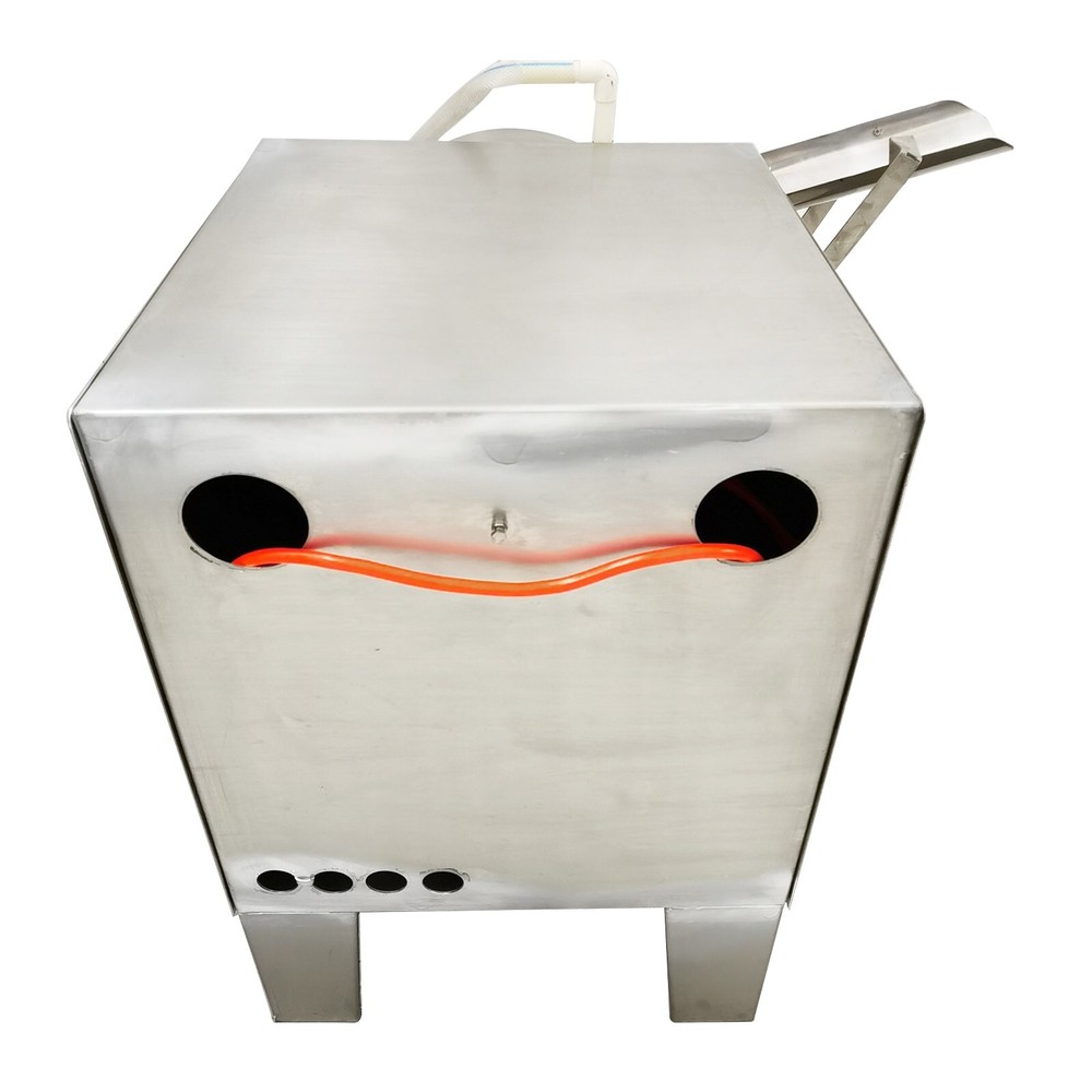 Single Row Electric Egg Shell Washer Cleaner Auto Egg Surface Washing Machine