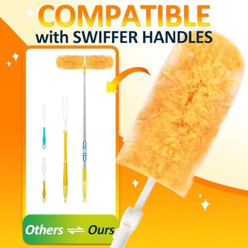 Multi Surface Duster Refills, 360-Degree Heavy Duty, 100 Count, Compatible
