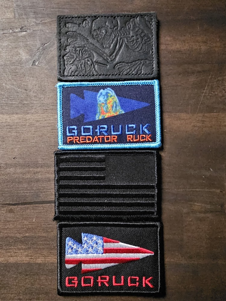 GORUCK & Evergoods Patches