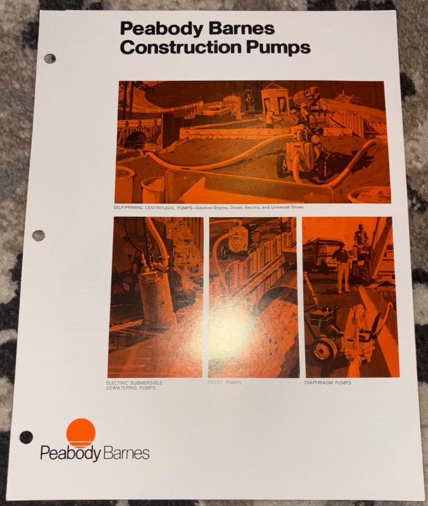 Peabody Barnes Construction Pumps Brochure AMIL25
