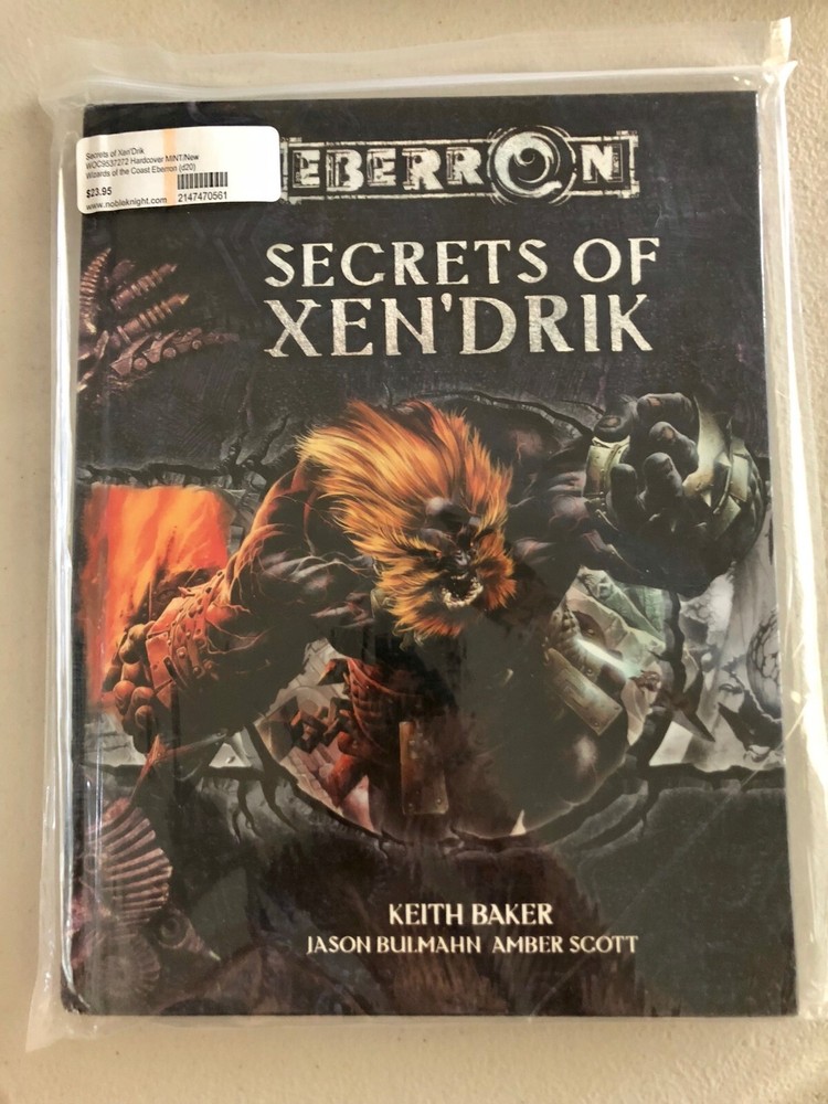 Secrets Of Xen'Drik Eberron Campaign Setting Dungeons & Dragons D&D WotC