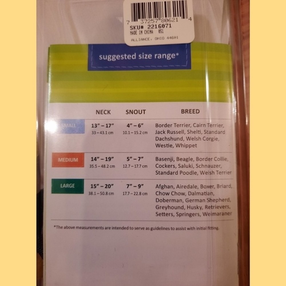 Top Paw Holt Walking Collar - Medium NEW!
