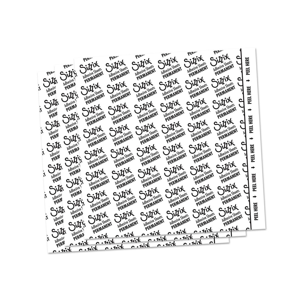 Sizzix Adhesive Sheets, 6 by 6-Inch, 10/Pack
