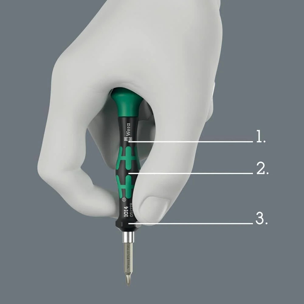 Wera Tools Tool-Check Modular Micro 1 Set, 21 Pieces