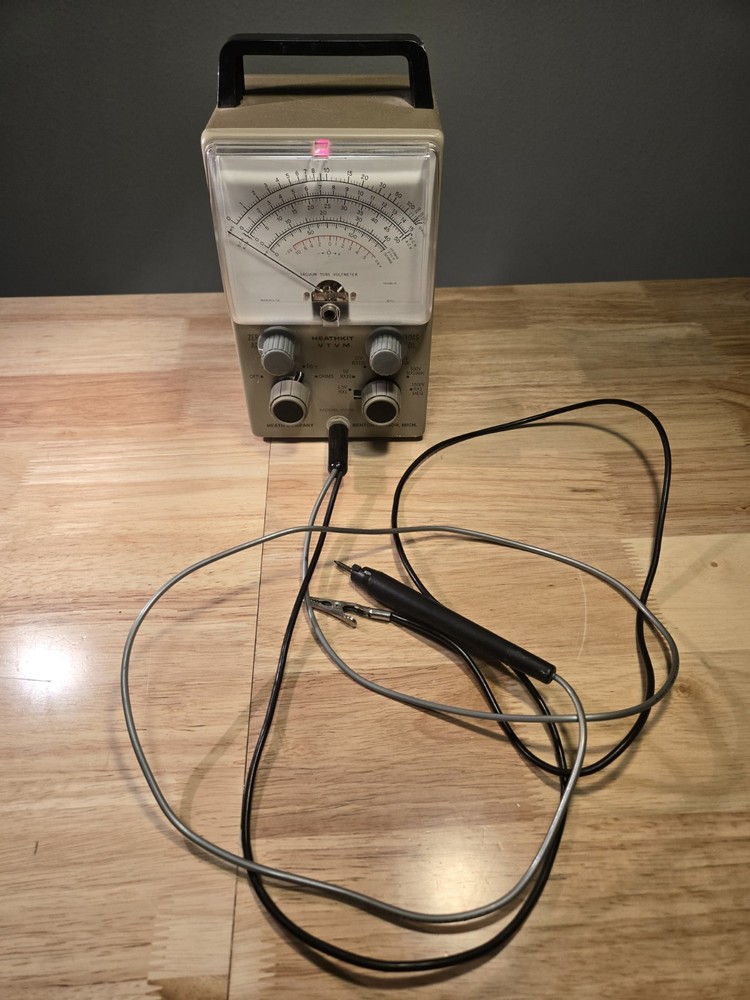 Heathkit VTVM IM-18 Working!