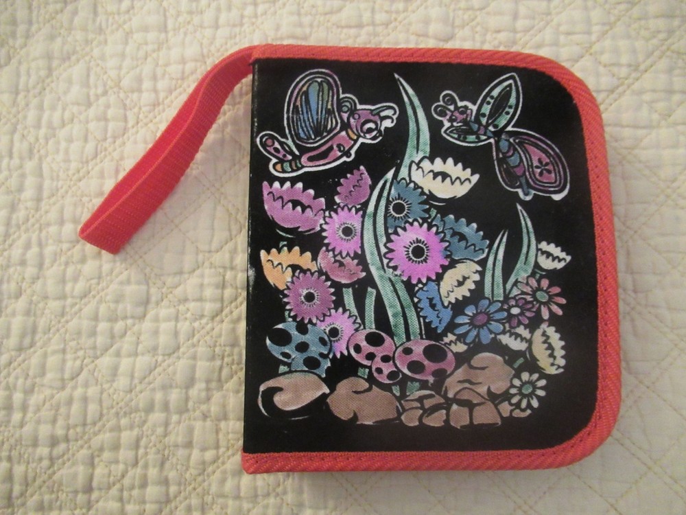 Hand-Colored Felt CD/DVD Storage Case (24 Disc Capacity)