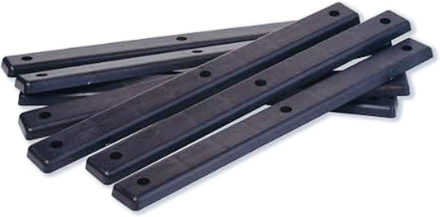 8PACK Tie Down Engineering 86170 Bunk Slick 1-3/4x17 for bunk board Trailer Boat