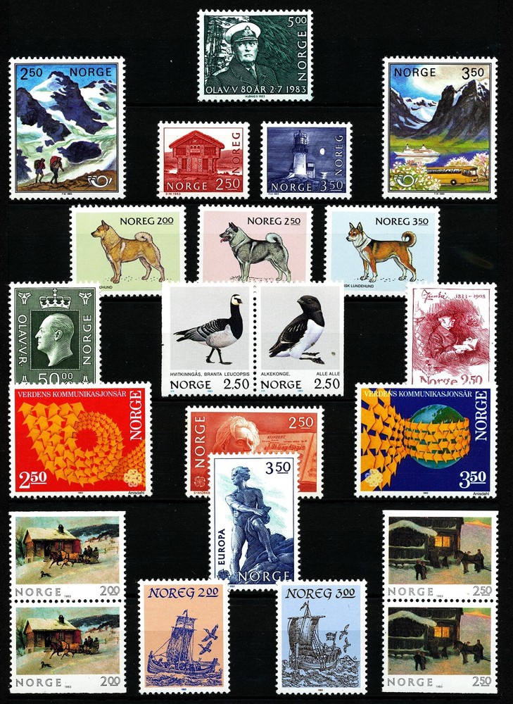 Norway 1983 cpl Year set. MNH