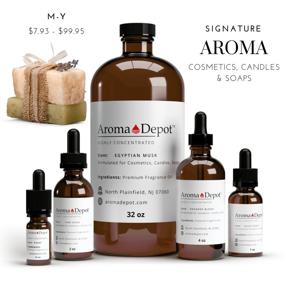Fragrance oils for Soap Making Candles Bath Diffuser Burners Incense Scented Oil