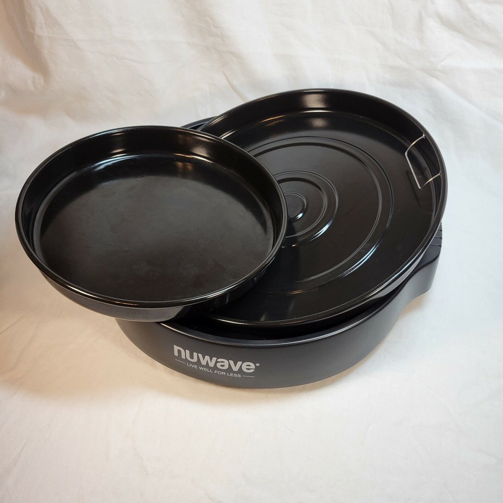 Nu Wave Pro Plus Base And Drip Pan For Infrared Oven 20602 Replacement Part
