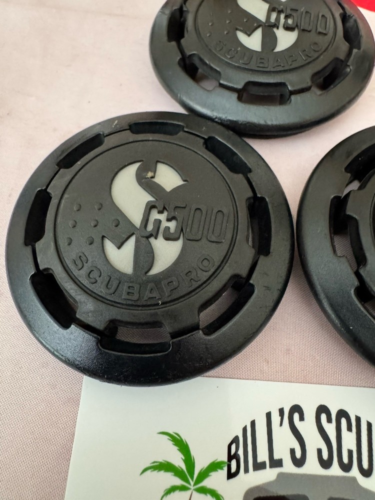 SCUBAPRO G500 REGULATOR PURGE COVERS NICE 5 AVAILABLE!