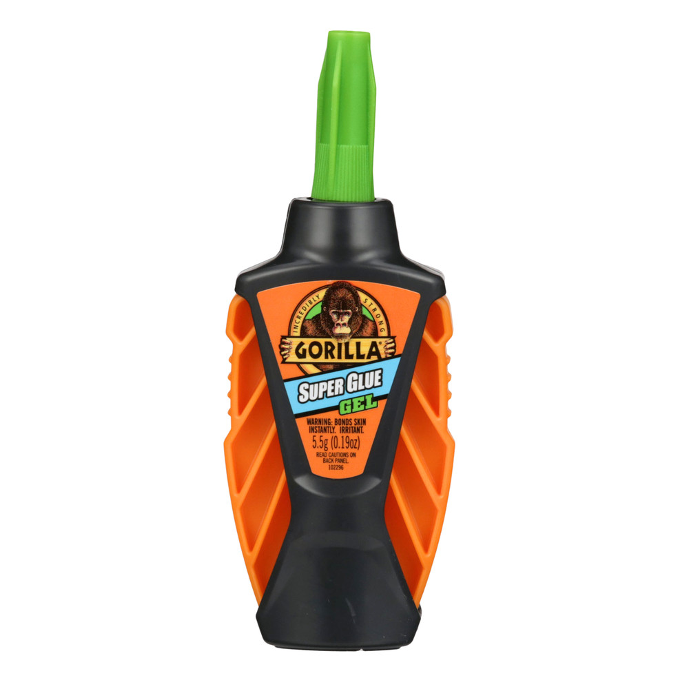 Gorilla Super Glue Micro Precise Gel: 5.5g bottle (Clear)