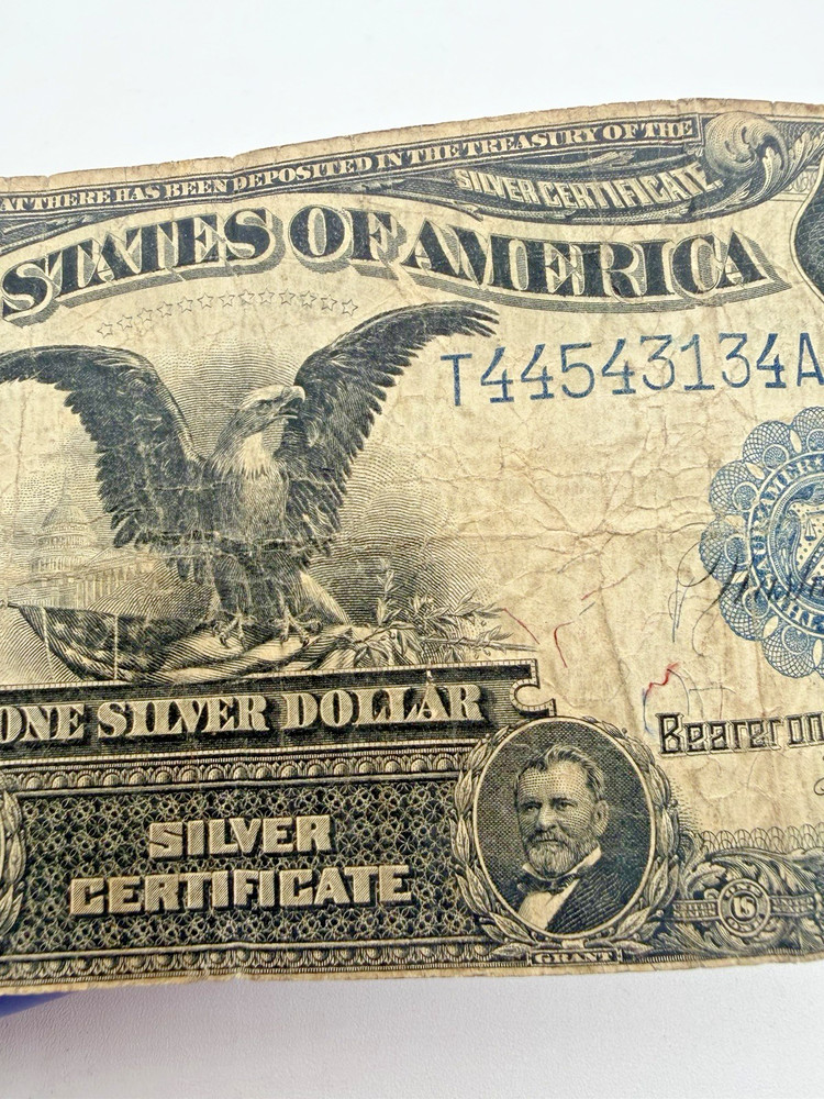 1899 $1 Silver Certificate “Black Eagle” Note Speelman / White Extremely RARE!!