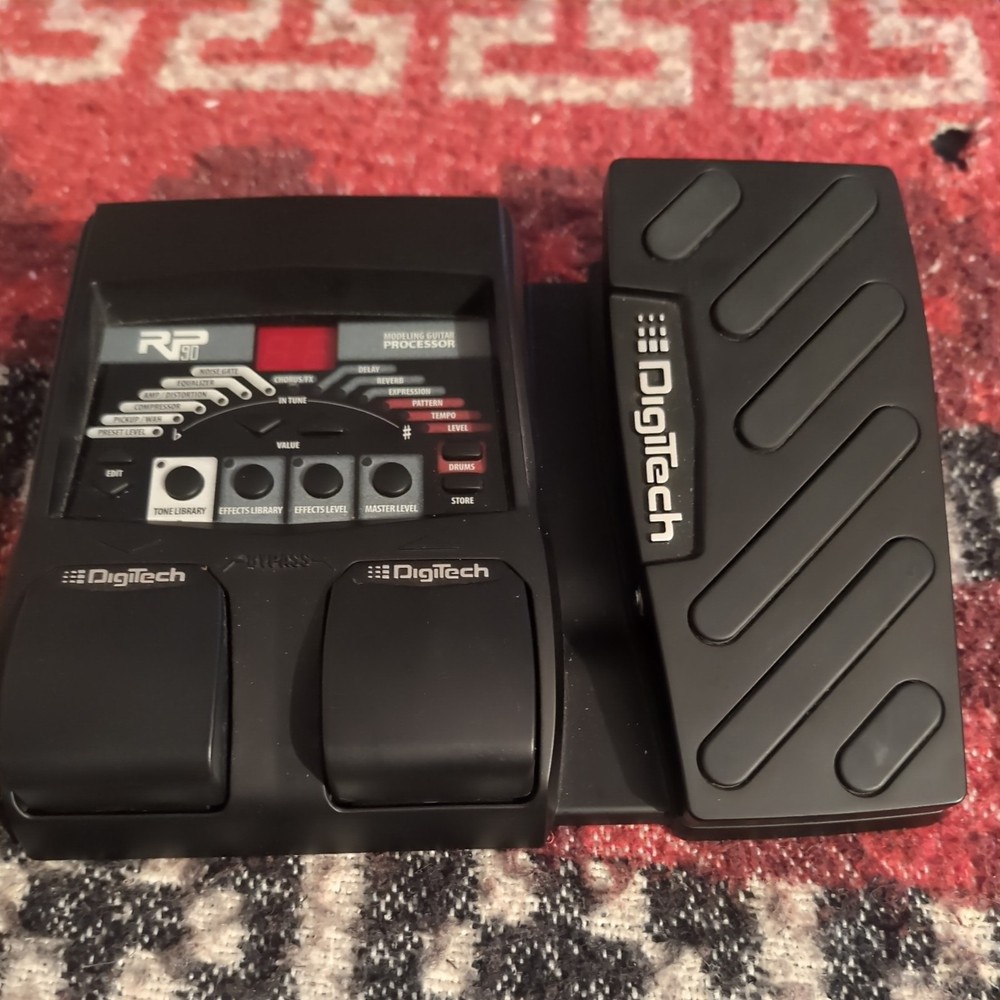 DigiTech BP 90 Bass Multi-Effects Processor RP90V No Power Supply As Is