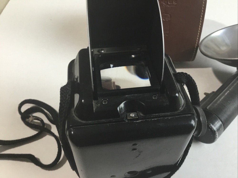 Vintage Argus Seventy Five Camera With Case And Flash .