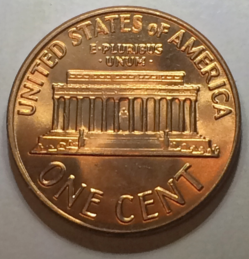 1970 D Lincoln Cent BU Red- Spike Head- Unlisted