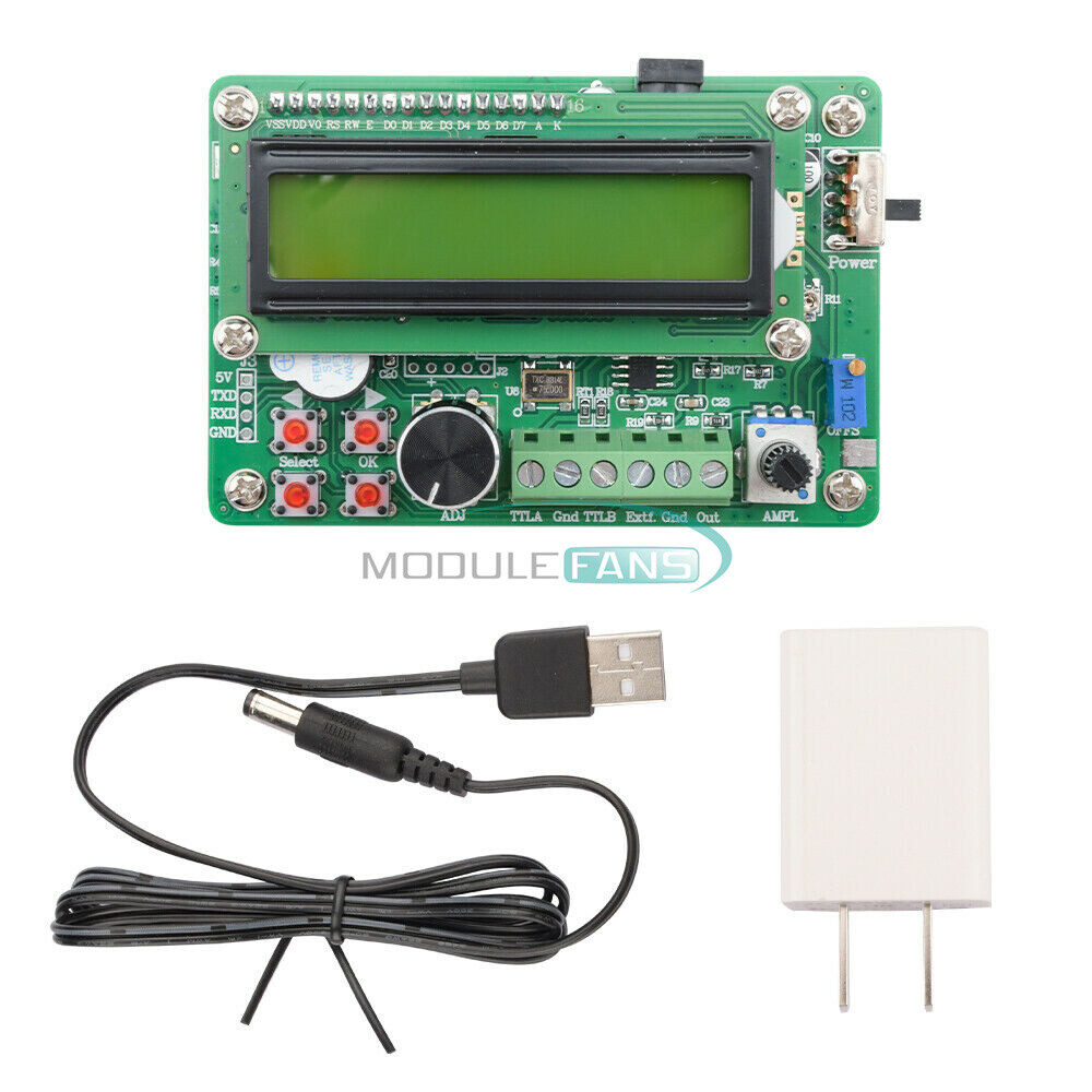 5MHz DDS Function Signal Generator Module Sine/Triangle/Square Wave TTL Output