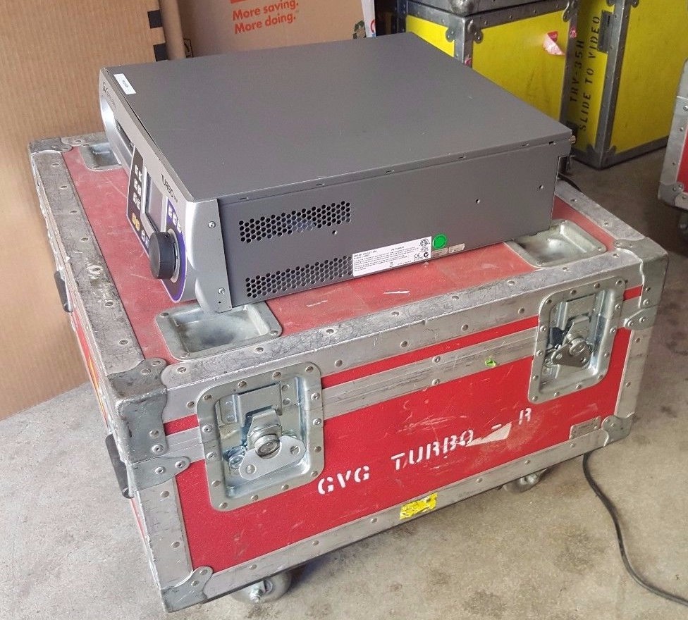 Grass Valley Turbo iDDR Intelligent Digital Disk Recorder W/ RESTORE DISK*CASED*