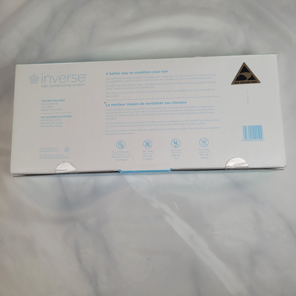 Inverse Ice Hair Conditioning System – New Open Box – Cryotherapy Cold Tool
