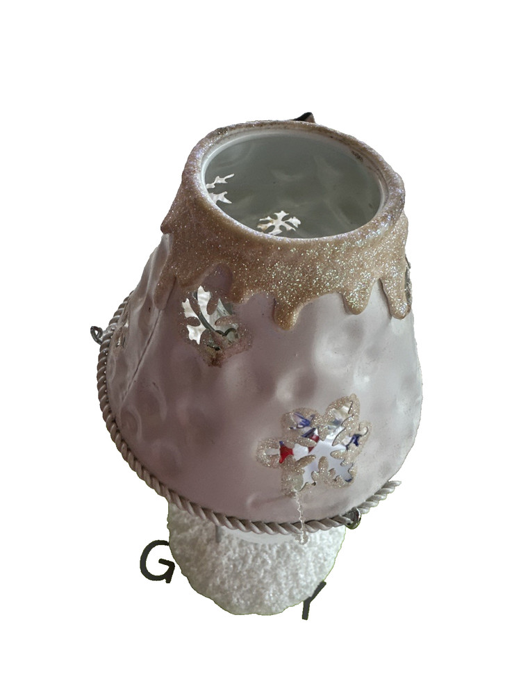 Snowman Tea Light Candle Lamp