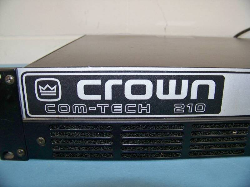 Crown Com-Tech 210 2-Channel Professional Amplifier