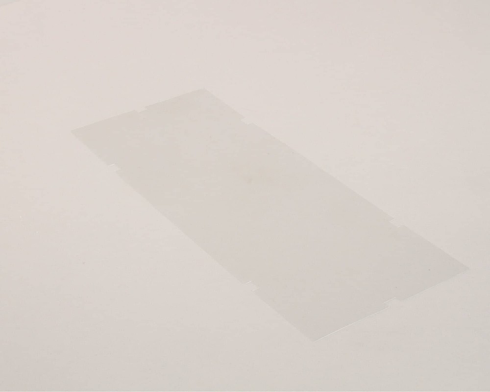 Pitco PTA6060302 Label Overlay Clear, Computer, 1/2"