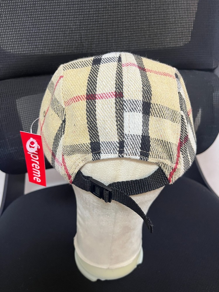 Supreme Houndstooth Check Adjustable Baseball Cap