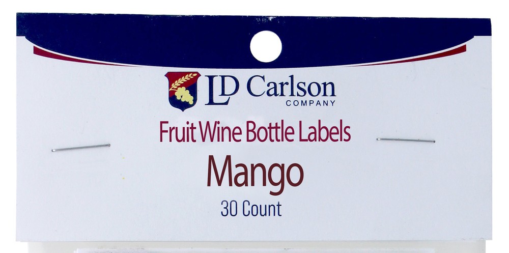 Mango Fruit wine Labels 30/Pack Fruit Labels Collection