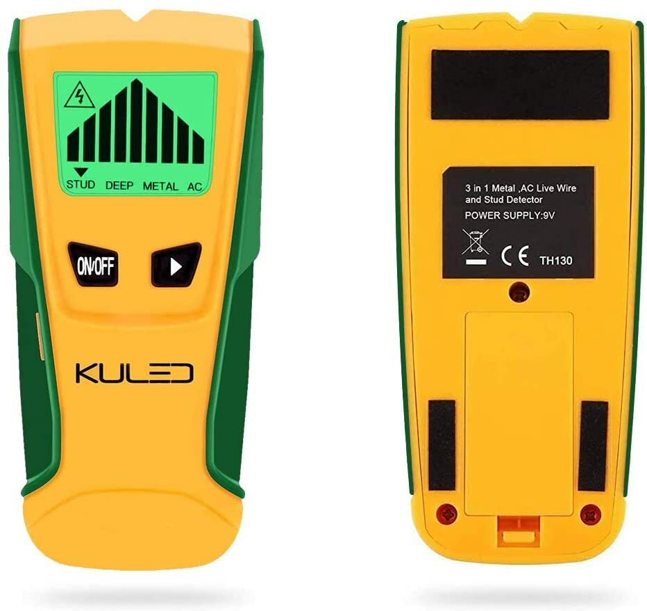 Stud Finder, 3 in 1 Multi-Function Wall Stud Sensor Detector with LCD Display